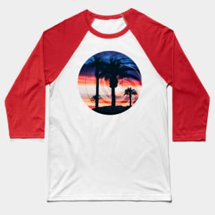 Palm Waves Baseball T-Shirt